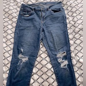 Old Navy Distressed Skinny Jeans